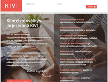 Tablet Screenshot of kivi.etuovi.com